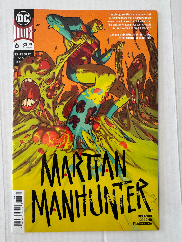 MARTIAN MANHUNTER #6 Vol 5 NM Riley Rossmo Cover