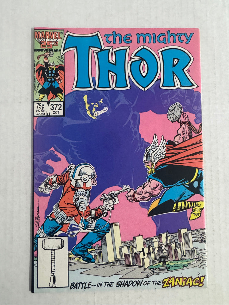 MIGHTY THOR #372 VF 1ST APPEARANCE