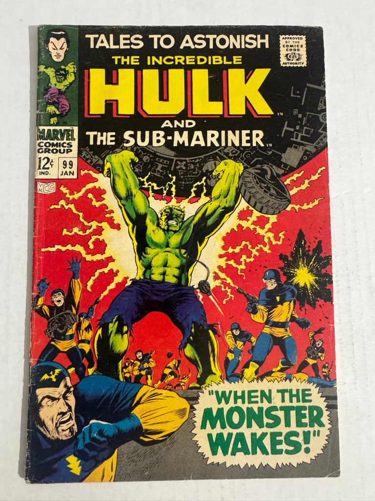 TALES TO ASTONISH #99 GD/VG 1ST APPEARANCE