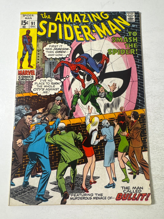 AMAZING SPIDER-MAN #91 VG