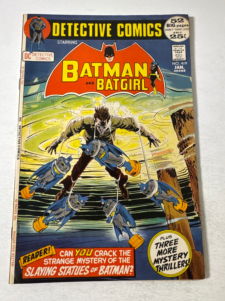 DETECTIVE COMICS #419 VF/NM Neal Adams Cover