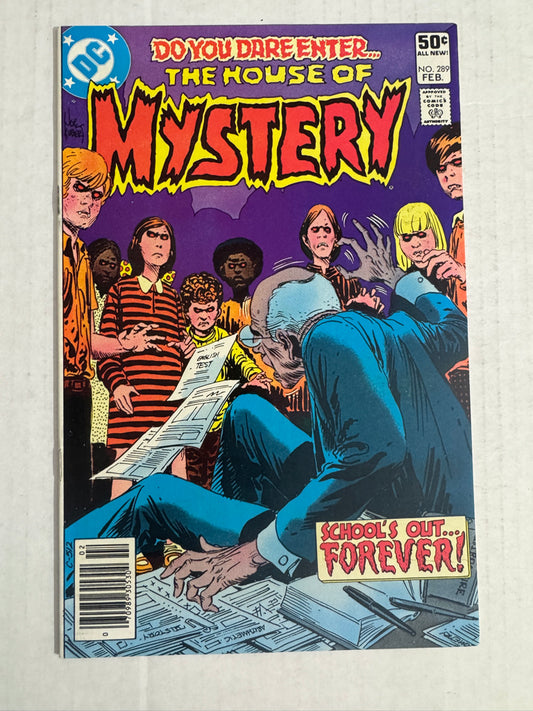 HOUSE OF MYSTERY #289 NM Mike Kaluta Cover