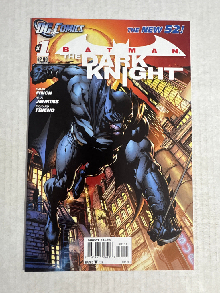 BATMAN THE DARK KNIGHT #1 Vol 2 VF/NM David Finch Cover