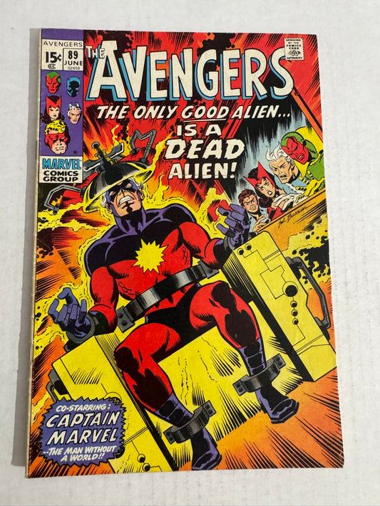 AVENGERS #89 VG/FN