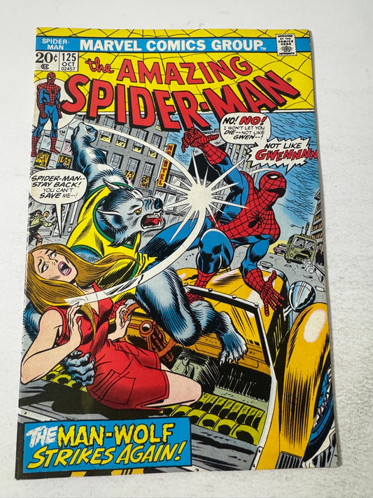 AMAZING SPIDER-MAN #125 VF+