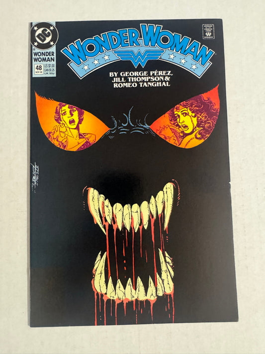 WONDER WOMAN #48 Vol 2 VF/NM George Perez Cover