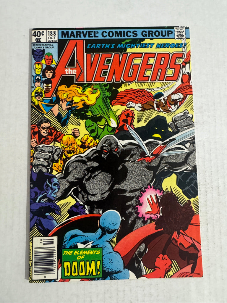 AVENGERS #188 VF/NM John Byrne Cover 1ST APPEARANCE NEWSSTNAD