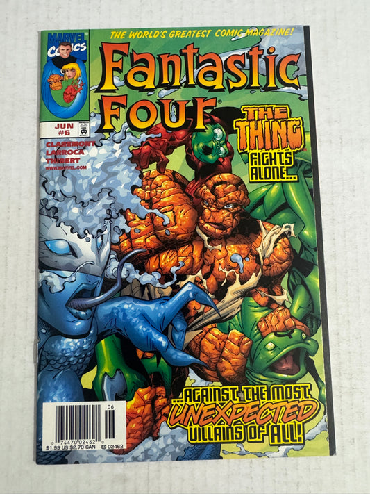 FANTASTIC FOUR #6 Vol 3 NM NEWSSTAND