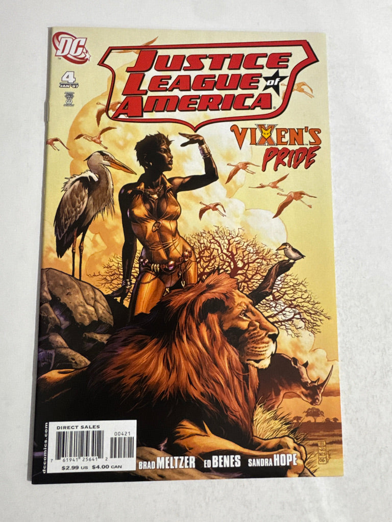 JUSTICE LEAGUE OF AMERICA #4 Vol 2 NM 1:10 JG Jones Variant