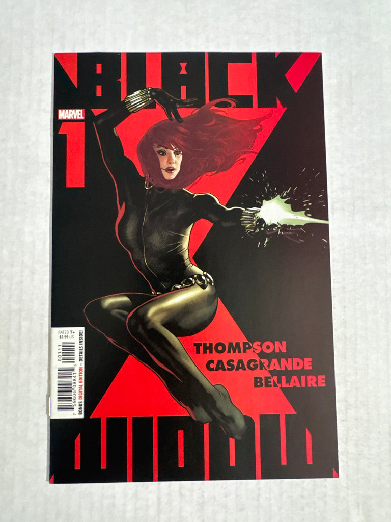 BLACK WIDOW #1 Vol 8 NM Adam Hughes Cover