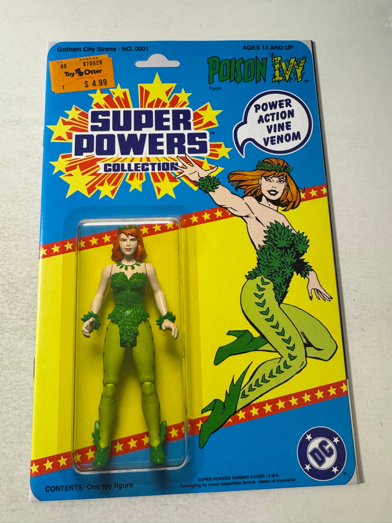 GOTHAM CITY SIRENS #1 Vol 2 NM Poison Ivy Action Figure Variant