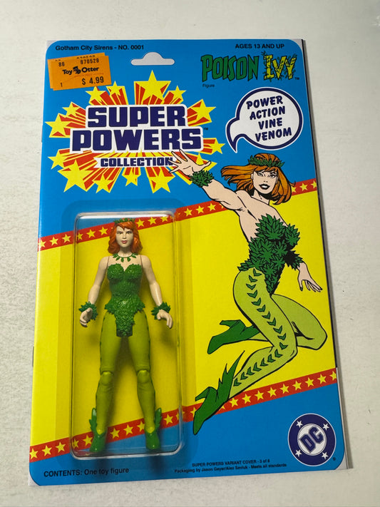 GOTHAM CITY SIRENS #1 Vol 2 NM Poison Ivy Action Figure Variant