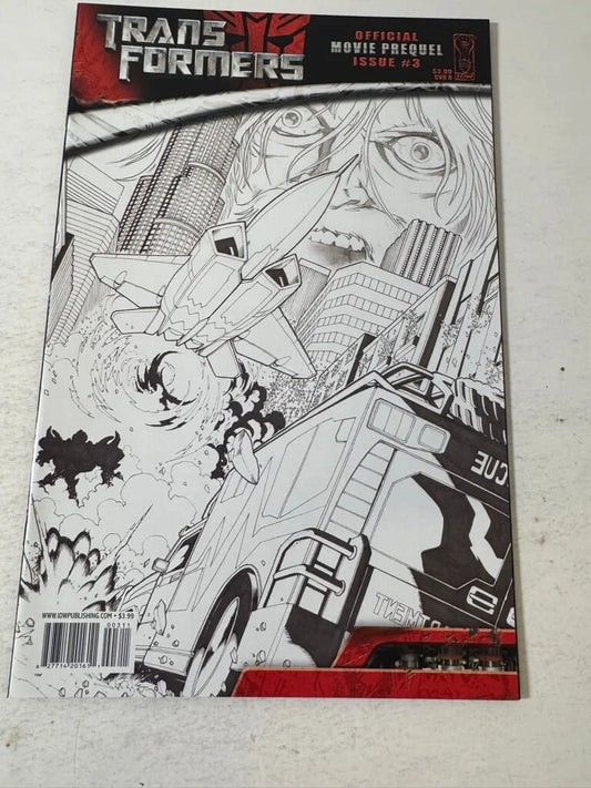 TRANSFORMERS Official Movie Prequel #3 NM B Variant