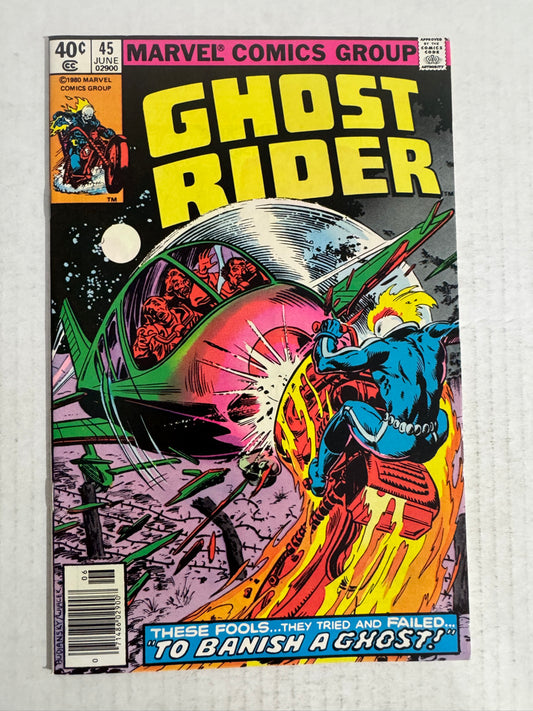 GHOST RIDER #45 NM NEWSSTAND