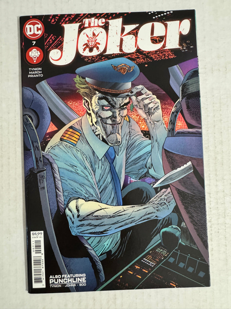 JOKER #7 Vol 2 NM Guillem March Cover