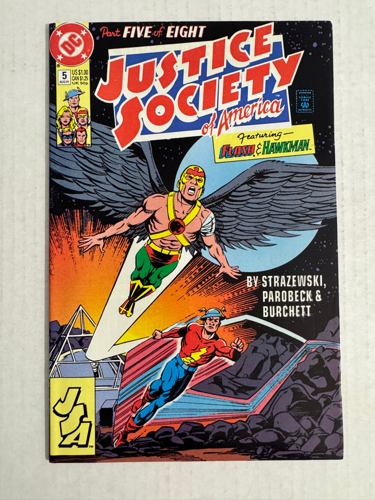 JUSTICE SOCIETY OF AMERICA #5 NM-