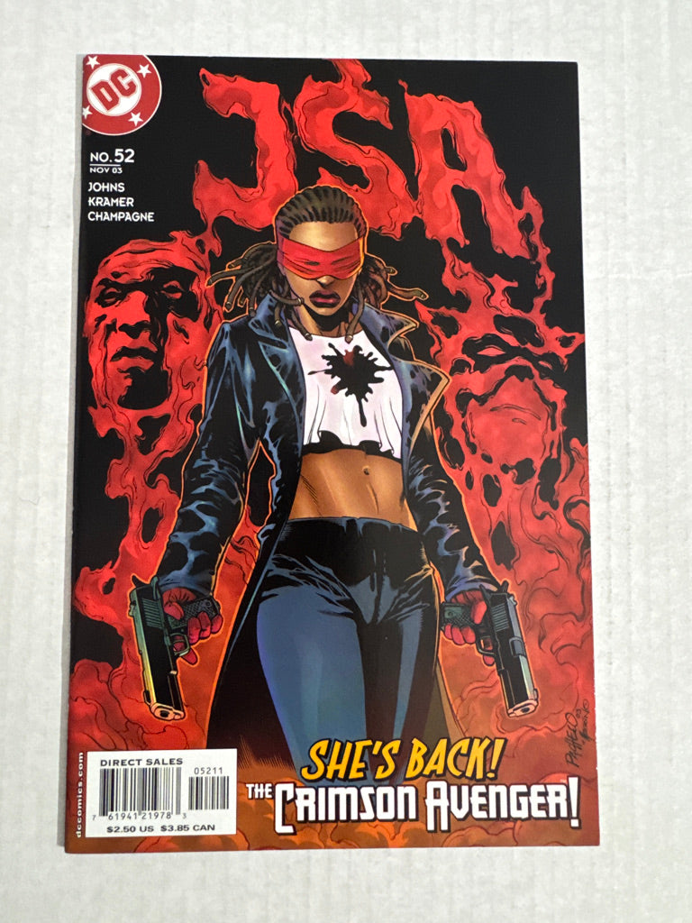 JSA #52  Carlos Pacheco Cover