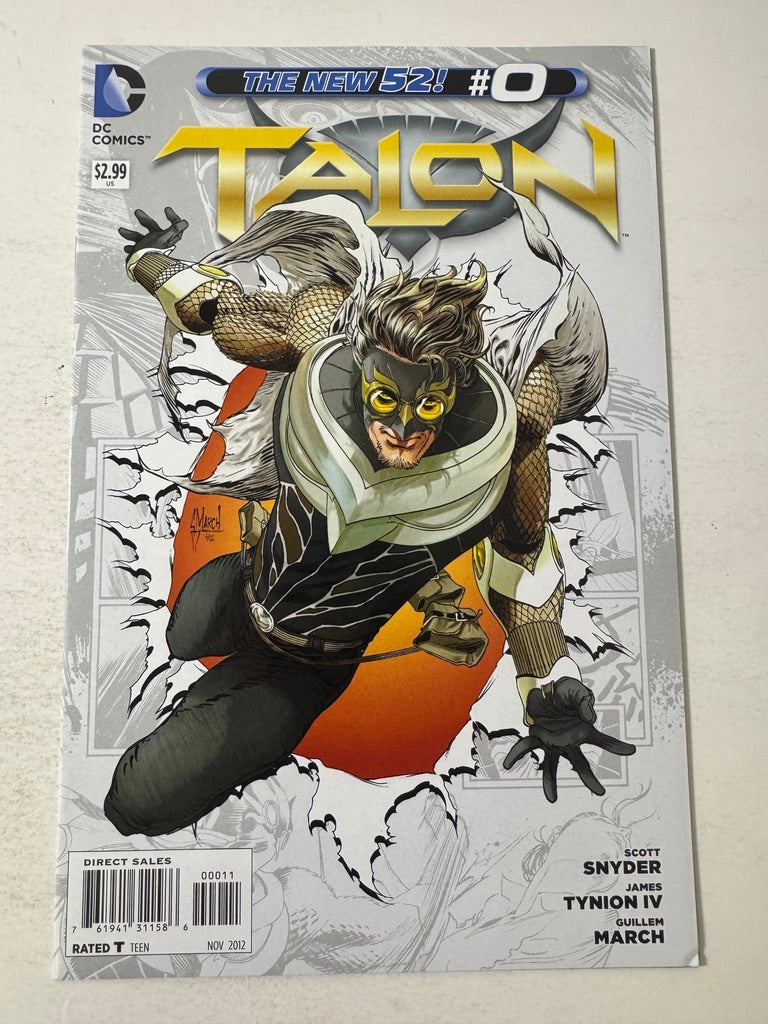 Talon #0 VF Guillem March Cover