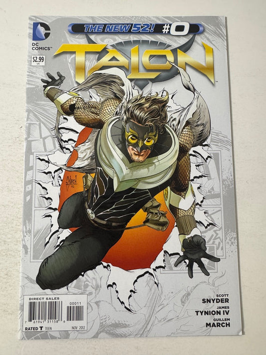 Talon #0 VF Guillem March Cover