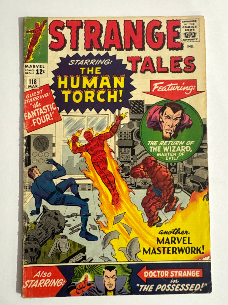STRANGE TALES #117 GD+