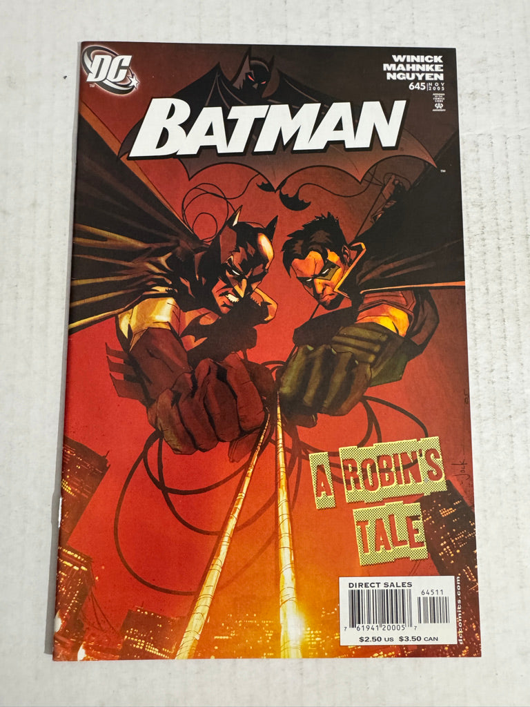 BATMAN #645 NM- Jock Cover