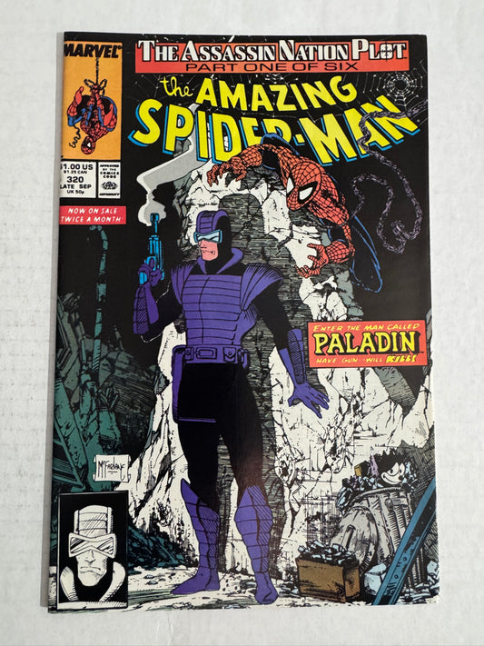 AMAZING SPIDER-MAN #321 VF- Todd McFarlane Cover