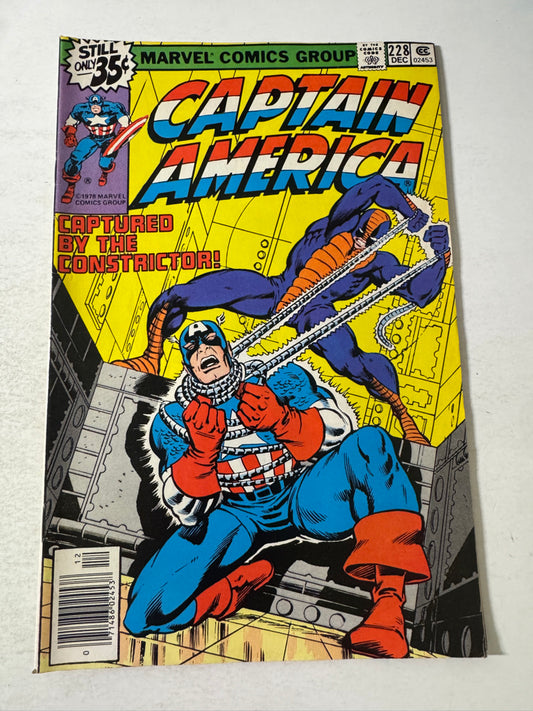 CAPTAIN AMERICA #228 FN/VF