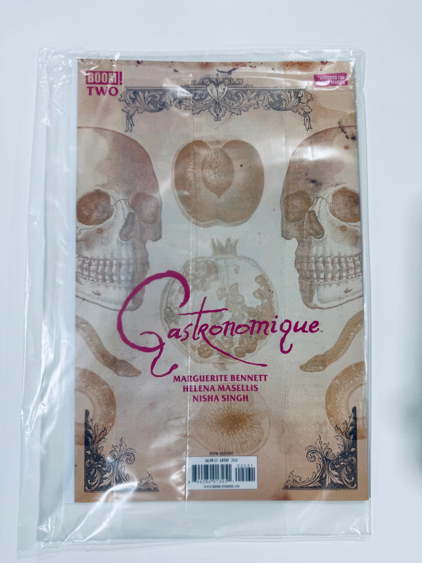 GASTRONOMIQUE #2 NM Cover C Tula Lotay NSFW Variant