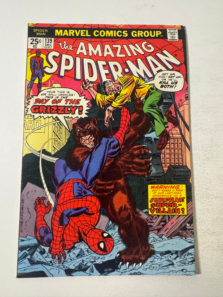AMAZING SPIDER-MAN #139 VG 1ST APPEARANCE