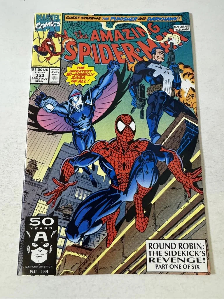 AMAZING SPIDER-MAN #353 NM Mark Bagley Cover