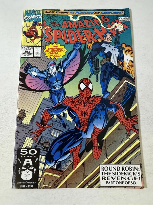 AMAZING SPIDER-MAN #353 NM Mark Bagley Cover