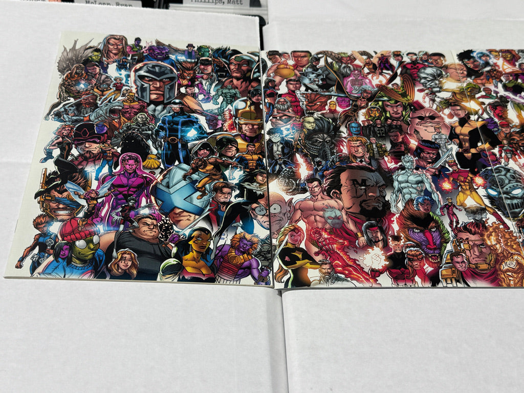 MARK BAGLEY X-MEN CONNECTING VARIANT SET NM