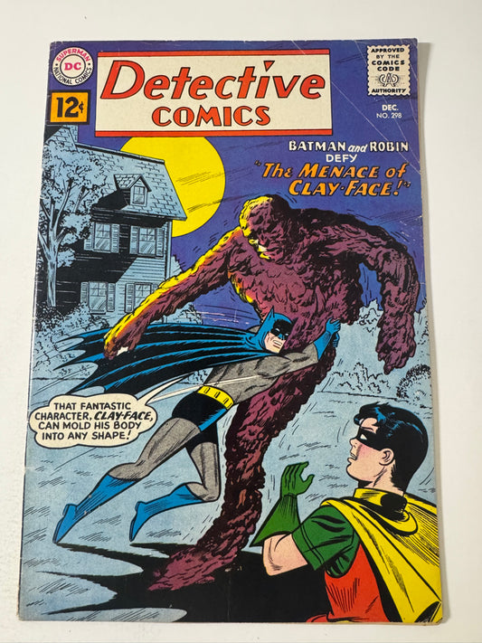 DETECTIVE COMICS #298 VG 1ST APPEARANCE