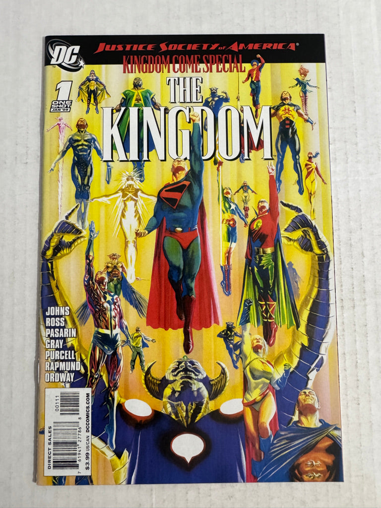 JUSTICE SOCIETY OF AMERICA KINGDOM COME SPECIAL: The Kingdom #1 Alex Ross Cover