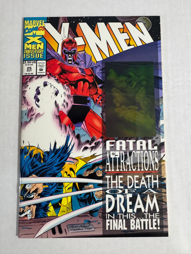 X-MEN #25 Hologram Cover