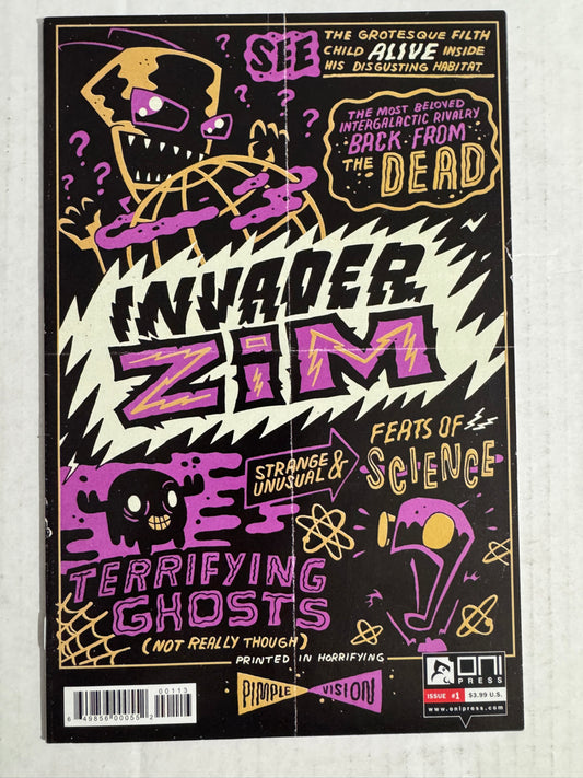 INVADER ZIM #1 NM- 3rd Print Variant