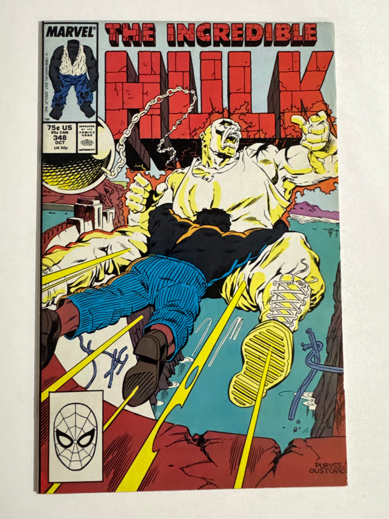 INCREDIBLE HULK #348 NM