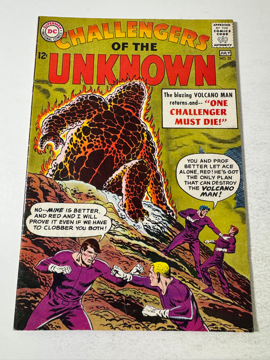 CHALLENGERS OF THE UNKNOWN #32 FN