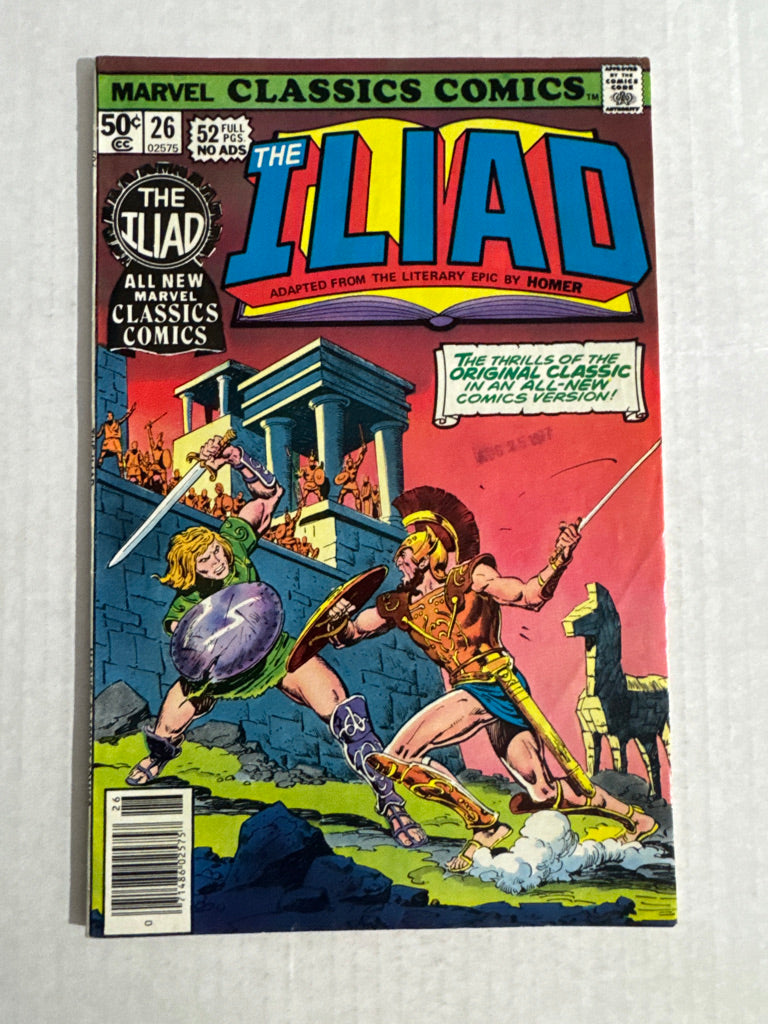 MARVEL CLASSICS COMICS The Iliad #26 FN/VF