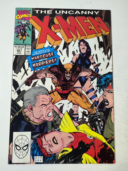 UNCANNY X-MEN #261 VF/NM Jim Lee Cover