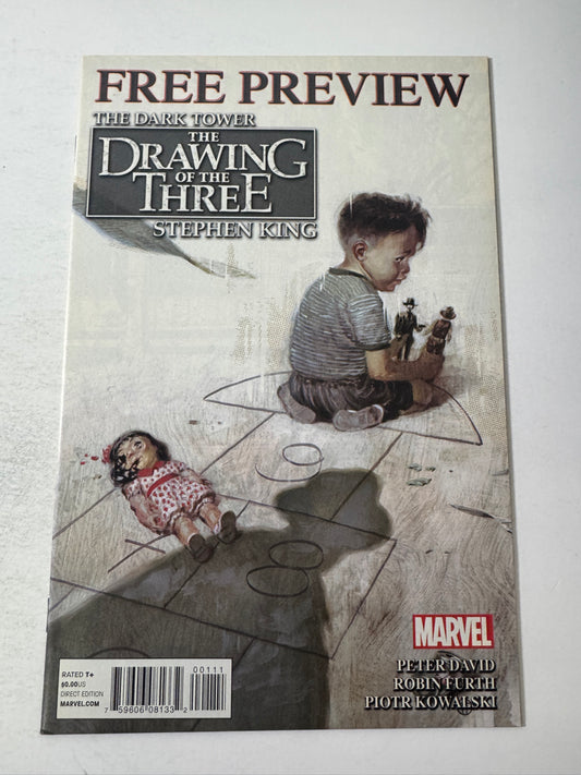 STEPHEN KING THE DARK TOWER The Drawing of The Three Preview NM Tedesco Cover