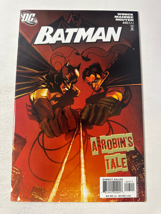 BATMAN #645 NM Jock Cover