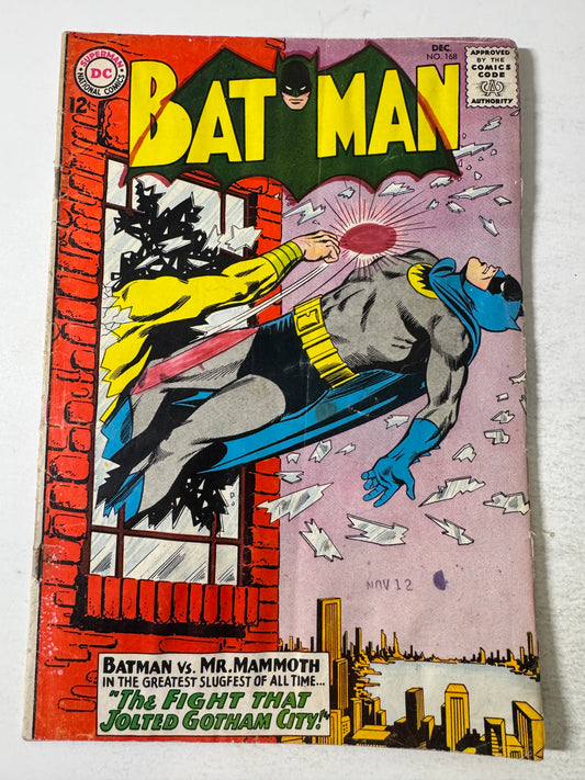 BATMAN #168 FR/GD