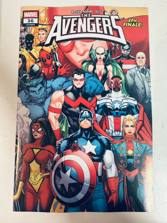 The Avengers #25 Wraparound Cover NM