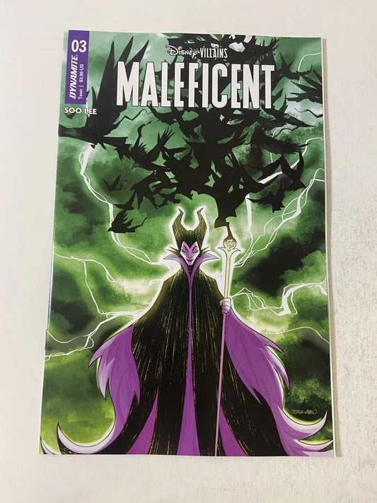 DISNEY VILLAINS : MALEFICENT #3 NM E Variant