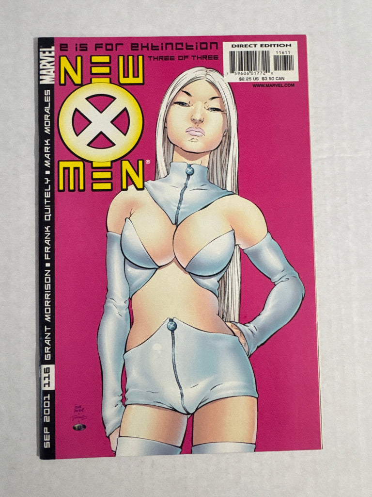 NEW X-MEN #116 NM Frank Quitely Cover