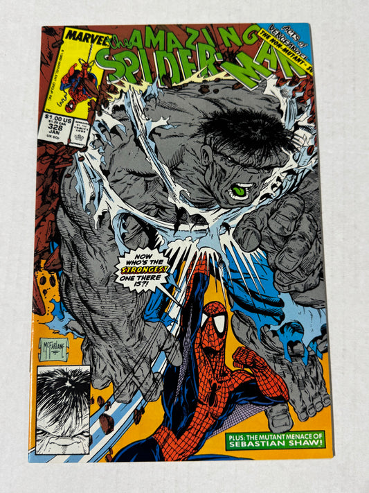 AMAZING SPIDER-MAN #328 NM Todd McFarlane Cover