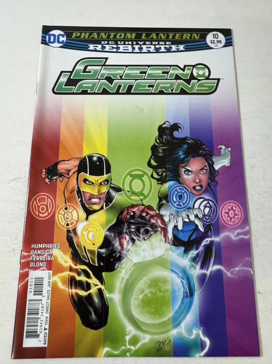 GREEN LANTERNS #10 NM Ed Benes Cover 1ST APPEARANCE