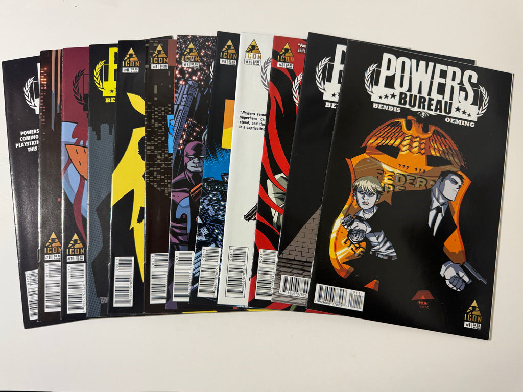 POWERS BUREAU #1-12 Set