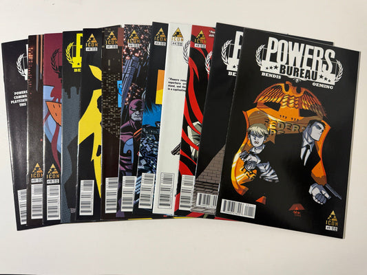 POWERS BUREAU #1-12 Set